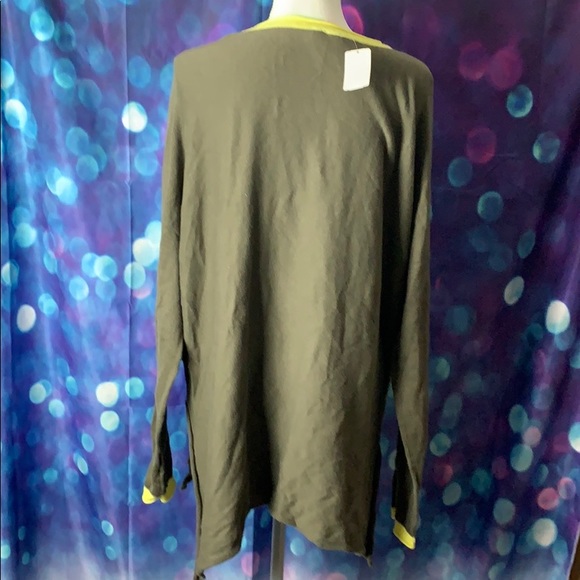NWT Cloth By Design Tunic Sweater, Size L - Picture 7 of 9